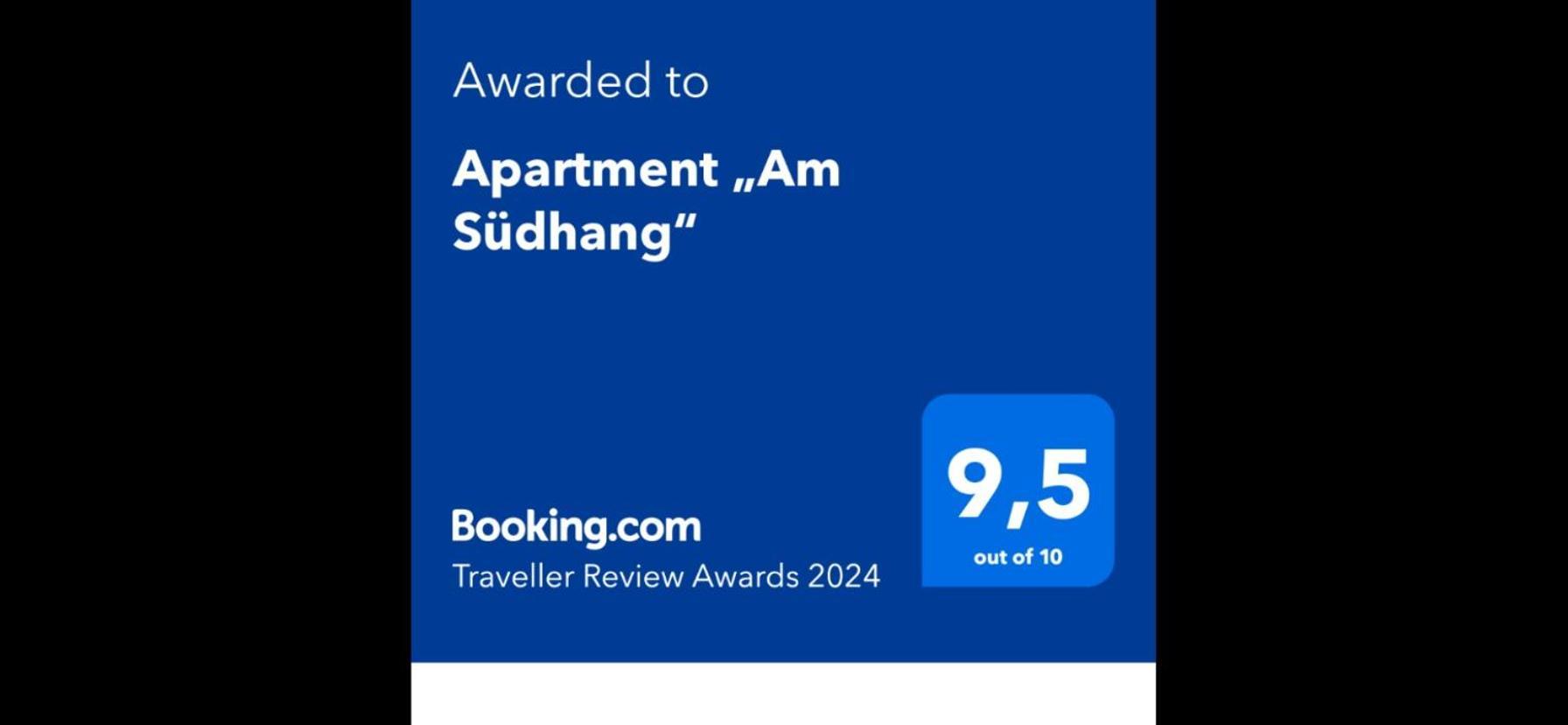Apartment „Am Suedhang“ Одельцхаузен Экстерьер фото